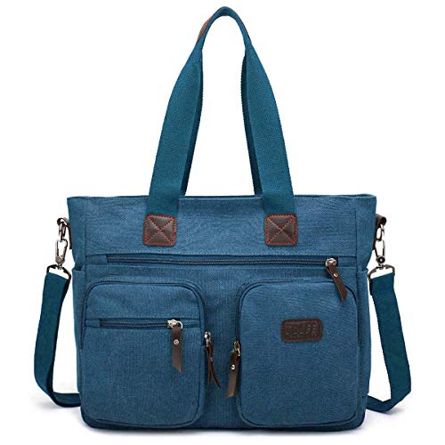 Image of ToLFE Women Top Handle Satchel Handbags Shoulder Bag Messenger Tote Bag Purse Crossbody Bag Travel Work Tote Bag
