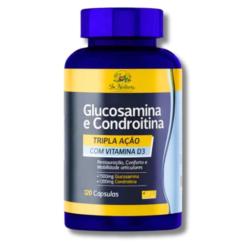 Glucosamina 1500mg Condroitina 1200mg 120 Cápsulas