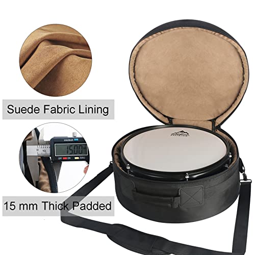 EASTROCK 5-Piece Drum Bag Set for 12" Tom, 10" Tom, 14" Snare, 16" Floor Tom, 22" Bass Drum, Drum Cases (5pc Fusion Set) by EASTROCK - Image 2