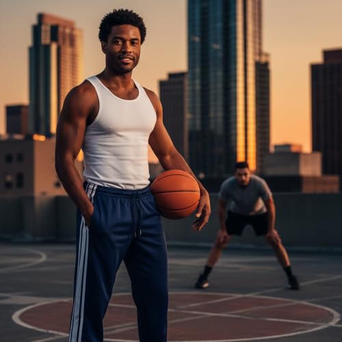 Image of Track Pant for Men || Stylish Look || Loose Fit Modern, Stylish, Comfortable & Stretchable Athletic Joggers for Casual & Gym Wear (TP22)