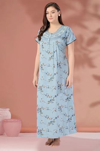 Image of Soulemo Women's Printed Nighty (Alpine) 1629