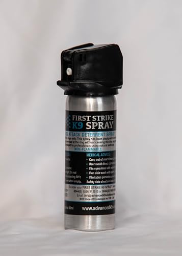 First Strike K9 Spray Dog Attack Deterrent Spray Non-Flammable 50ml