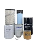 HERO Maintenance Filter Kit For Kubota U55-5 Excavator Filters Compatible With OEM R140142270