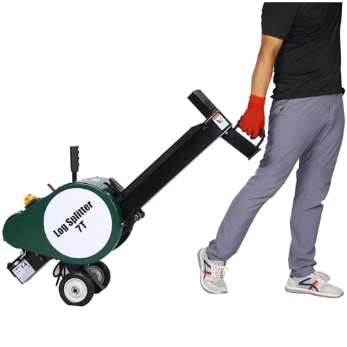 7‑Ton Electric Log Splitter 2HP with Wheels
