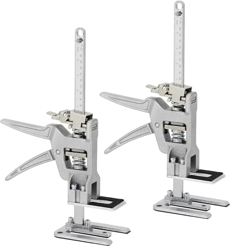 2PCS Lever Arm Lifter Labor Saving Tool, Height Adjustment, Multifunctional Furniture Lifter, Lifting Device, Handheld Jack, Board Lift for Installing