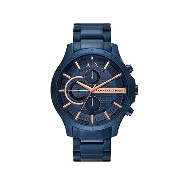 A|X Armani Exchange Chronograph Watch for Men; Men's Watch with Leather, Stainless Steel or Silicone Band