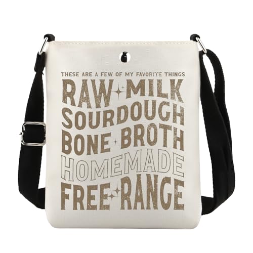 Lywjyb Birdgot Homestead CrossBody Bag Homeschool Mom Gift Sourdough Gift Farmhouse Gift (Homestead CR bag)