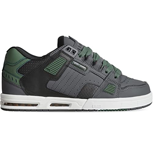 Image of Globe Sabre Skateboard Shoes, Grey Forest Black, 6.5 AU