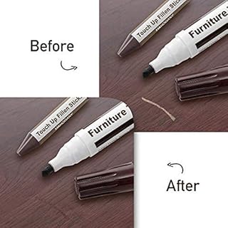 Lot de 21 marqueurs de réparation pour meubles en bois, marqueurs de retouche et bâtons de cire avec aiguiseur pour taches, rayures, sols, tables, bureaux, couvertures, réparation de moulage