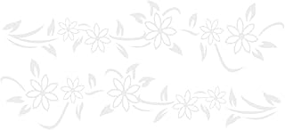 PLAFOPE 2 Pçs Adesivo De Carro De Flor Videira Adesivos De Flores Decalques De Carro De Flores Videiras Florais Adesivos Para Carros Para Carros Adesivos Automotivos Adesivo De Segurança