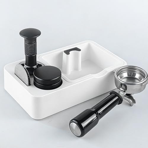 Caja de café de ABS para espresso con base suave de silicona 8