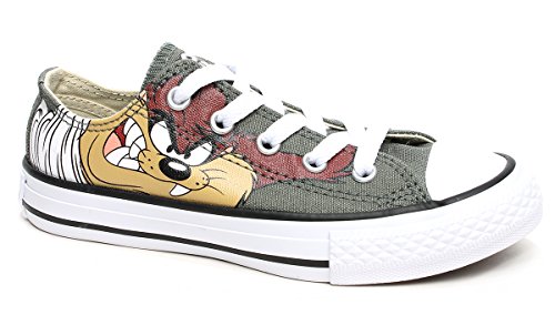 MAIKAIRUI ConverseCHUCK Taylor - Bugs Bunny - Baskets Basses - Olive Submarine/White/Black
