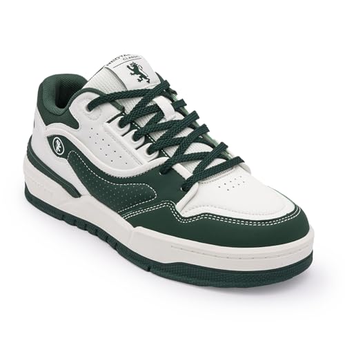 Image of Red Tape Low Cut Sneaker for Men in Green | Sneaker | Green | 8 UK