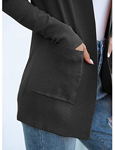Image of REDHOTYPE Women's Cardigans with Pockets Casual Lightweight Open Front Cardigan Sweaters for Women (S-2XL)