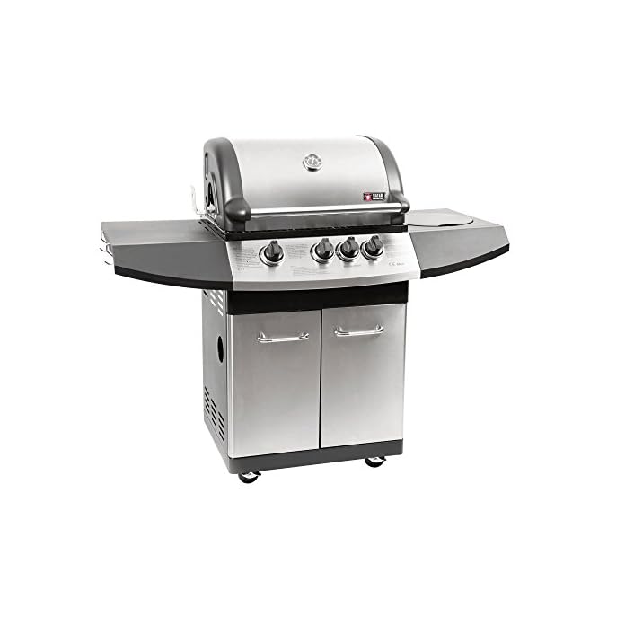 Mayer Barbecue Zunda Gasgrill Mgg 331 Pro Mit Seitenbrenner