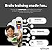 GiiKER Super Slide Puzzle Games, Original 500+ Challenges Brain Teaser Puzzle, Toys for Kids, Travel Games Birthday Gifts Easter Basket Stuffers for Boys Girls, Activities for Road Trips - Moon Grey