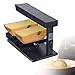 HRTX Schweizer ​Raclette Grill, Käseschmelzer, Traditionelles Käseschmelzen Neigbar Höhenverstellbar für Pizza, Brot, Gemüse