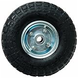 Ruota gonfiabile 10 metallo Ø 260 x 85mm WERKA PRO Foro 20mm