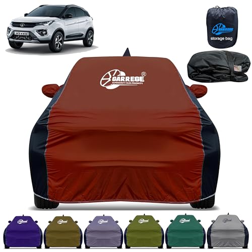 Image of Car Cover for Tata Nexon All-Weather & Scratch Protection with Mirror & Antenna Pockets | Washable Fabric | Custom Fit | Premium Multicolor | We Send Any One Color from Showing Image