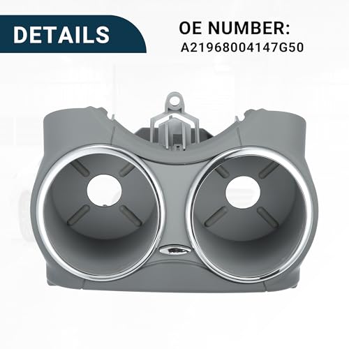 Portavasos para Mercedes-Benz CLS500 2006 práctico gris miniatura 6