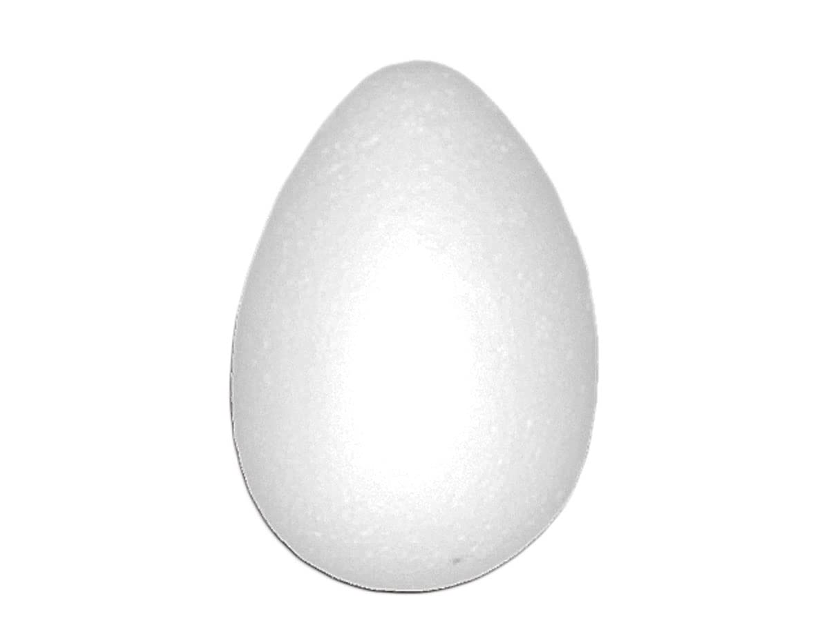 Oeuf de porex 7x10cm pour réussir vos décorations de Pâques en famille