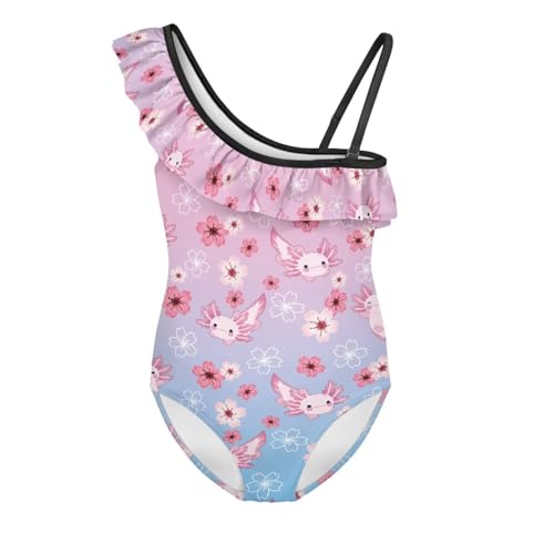 Girls' One-Piece Swimwear for Summer Surfing Swimming Training Beach Athletic Easy to Clean