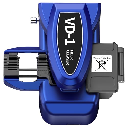 One-Step Fiber Cleaver VD-1 Precision Fiber Cutter Tool 28-Position Blade
