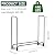 4 FT Premium Outdoor Firewood Rack with Cover, Reinforced Stability, 440 lbs Capacity Wood Holder, Rust-Resistant Steel Tubing, Waterproof Cover, Ventilated Design, Easy Installation