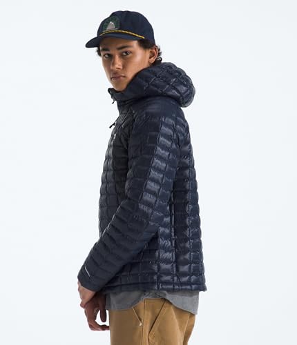 Image of THE NORTH FACE Men's Thermoball Hooded Jacket | Lightweight, Wind & Water Resistant Fabric, Synthetic Insulation