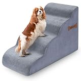 Stadio per cani, 4 livelli per cani, 40 x 70 x 50 cm, per divano e letto alto, gradini antiscivolo per animali domestici, rampa per divano alto 60 cm, ideale per piccoli animali domestici, gatti