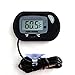 ZHITING LCD Termómetro digital para acuarios Pecera Temperatura del terrario de agua con ventosa para tortuga
