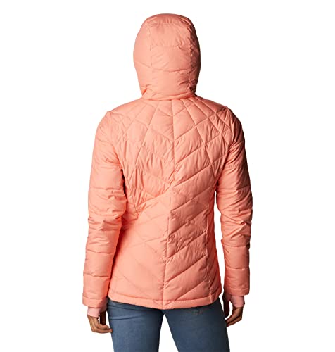 Image of Columbia Women's Omni-Heat Reflective Heavenly Hooded Hiking & Trekking Down Standard Length Jacket