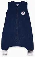 Saco de dormir infantil com pé Plush Marinho, Lefante, Azul Marinho, 1