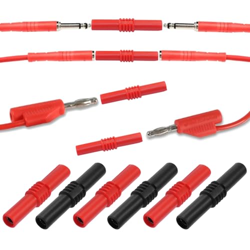 Conectores Banana 4mm Hembra a Hembra 10 Piezas miniatura 5