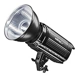 Einfachster Anschluss zahlreicher Lichtformer – Durch den verbauten Bowens S-Type Adapteranschluss lassen sich sämtliche gängigen Arten von Lichtformern wie Reflektoren, Softboxen, Lampenschirme uvm. an dieser LED Dauerleuchte befestigen.