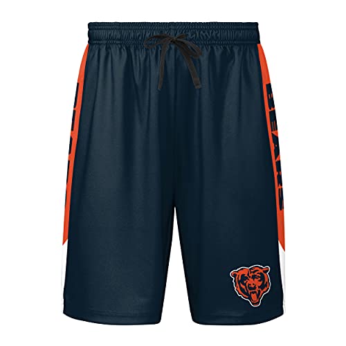 Image of FOCO NFL Mens NFL Team Logo Side Stripe Training Shorts