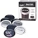 Chalk Tops - Reusable Chalkboard Lids for Mason Jars - 8 Pack - Wide Mouth