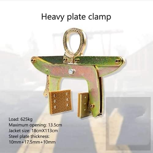 Pince de levage pour granit et plaques de marbre verticales en acier robuste