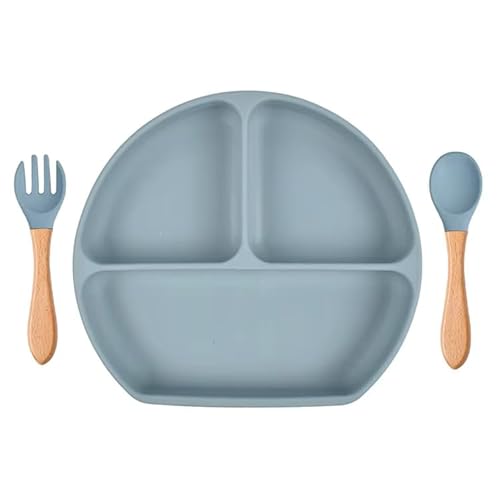 NIRVITTHAL Suction Plates with Spoons for Baby & Toddler - ...