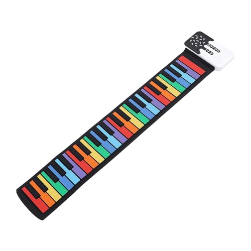 Clavier de piano enroulable 49 touches colorees le cadeau musical ludique parfait pour les enfants