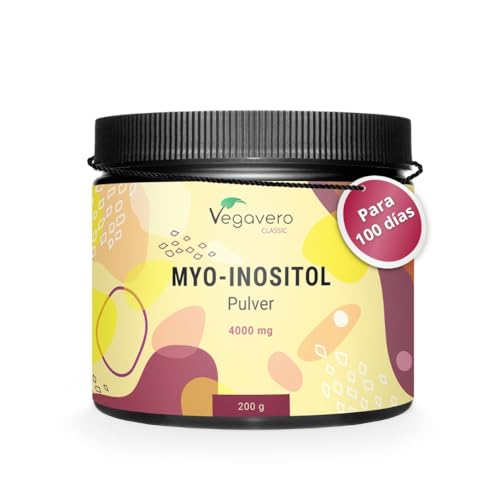Myo Inositol Polvo 100% Puro | 4000 mg | PCOS Ovarios Poliquísticos (SOP), Dolor Menstrual y...