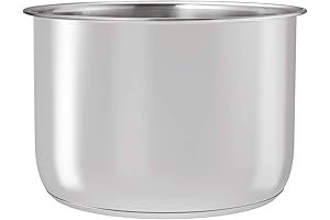 Goldlion Stainless Steel Inner Pot for Ninja Foodi 8 Quart Replacement