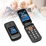 【Teléfono móvil con muchas funciones】Para este teléfono móvil de estilo antiguo con botones grandes, además de las funciones básicas de llamadas y mensajes de texto, también tiene funciones de reproducción de música y vídeo, SOS, FM, despertador y linterna LED. Todo se puede iniciar con teclas de acceso directo, lo que hace que su uso sea más conveniente para personas mayores, niños y estudiantes.