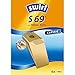 Produktbild Swirl S 69 Spezialpapier Staubsaugerbeutel für Siemens und Bosch Staubsauger, Classic, 6 Stück inkl. Filter
