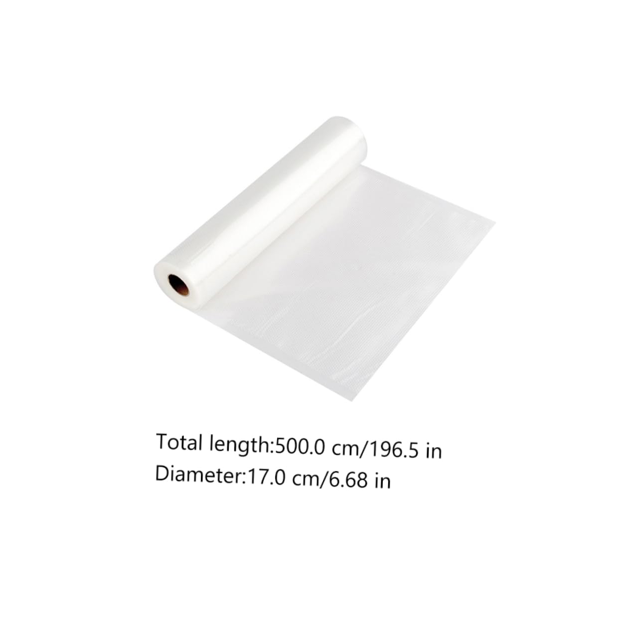 HOMOCONO Vacuum Storage Bags for Food 3 Rolls Fresh-keeping Reusable Safe for Kitchen Refrigerator Storage