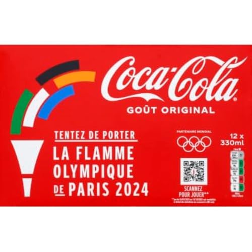 Soda Goût Original Coca cola Le Pack De 12 Canettes De 33cl - vue 2