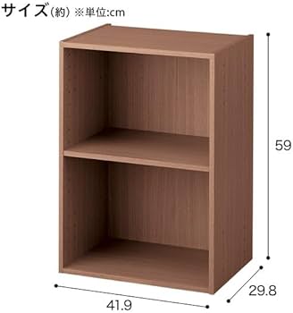 Amazon｜ニトリ(NITORI) 連結できるNカラボ 本棚 収納