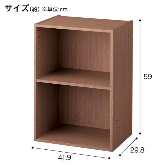 Amazon｜ニトリ(NITORI) 連結できるNカラボ 本棚 収納