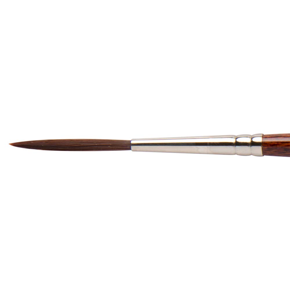 Pro-Arte Beige Pro Arte : Acrylix Rigger Synthetic Acrylic / Oil Brush Series 203 Short Handled Size 4