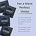 UNION MAX Condoms - True XL - Ultra Thin, Flared Head, Vegan, Lightly Lubricated Condom, Non-Toxic Natural Rubber Latex, Larger Size 60mm - 12 Count Pack